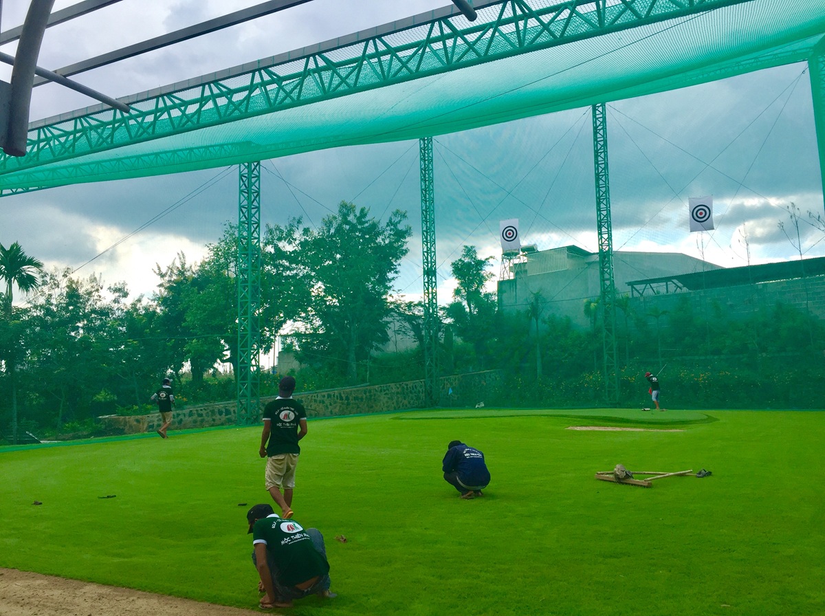 Khung lưới tập golf tại nhà