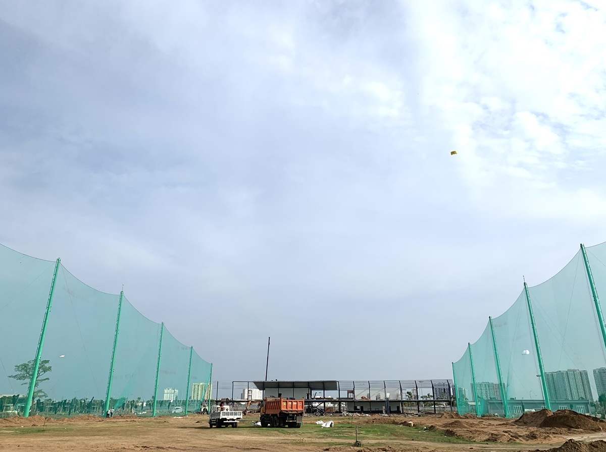 Thiết kế thi công sân tập golf driving range